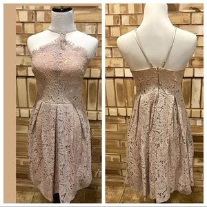 Halter skater dress